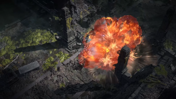 - 확산 쇠뇌와 유탄으로 화끈한 클리어링 성능을 보여주는 위치헌터&nbsp;