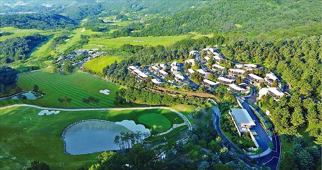 충북 청주에 있는 골프·리조트 ‘세레니티CC’ 전경. /세레니티CC 제공