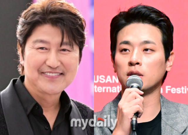 배우 송강호, 박정민 / 마이데일리