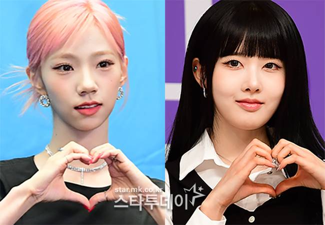 그룹 우주소녀 여름(왼쪽), 스테이씨 시은. <스타투데이 DB>