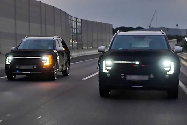 현대차 '팰리세이드 풀체인지' (출처 : 숏카)