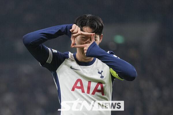 토트넘 홋스퍼의 캡틴 손흥민. 사진┃뉴시스/AP