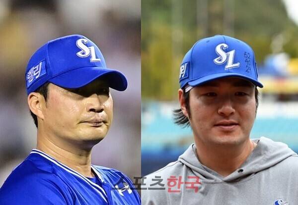 오승환(왼쪽)·박병호. ⓒ스포츠코리아