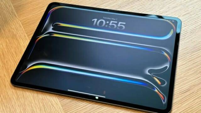 OLED가 적용된 신형 아이패드 프로 (사진=씨넷)