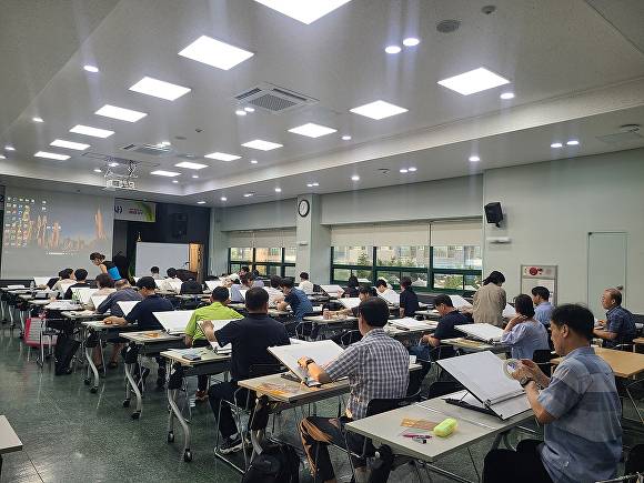 대구농업기술센터에서 운영한 농업 국가자격증과정 교육 전경 [사진=대구시]