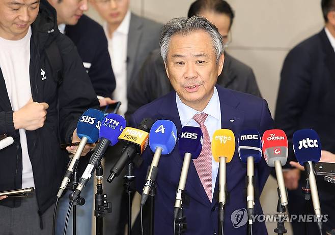 대한체육회장 3선을 노리는 이기흥 회장 [연합뉴스 자료 사진]