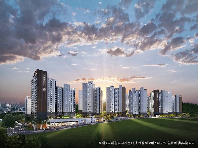 검단신도시 푸르지오 더 파크 투시도 [사진 = 대우건설]