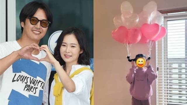 배우 윤상현, 작사가 겸 가수 메이비 부부와 이들의 첫째딸./마이데일리 DB, 작사가 겸 가수 메이비 인스타그램