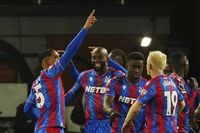 후반 11분 팰리스 막상 라크루아가 다시 앞서 나가는 골을 터트렸다. <저작권자(c) 연합뉴스, 무단 전재-재배포, AI 학습 및 활용 금지>