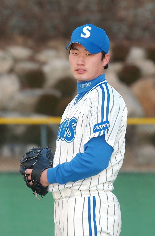 2005년 신인 시절, 삼성 라이온즈 오승환의 모습. /사진=삼성 라이온즈 제공