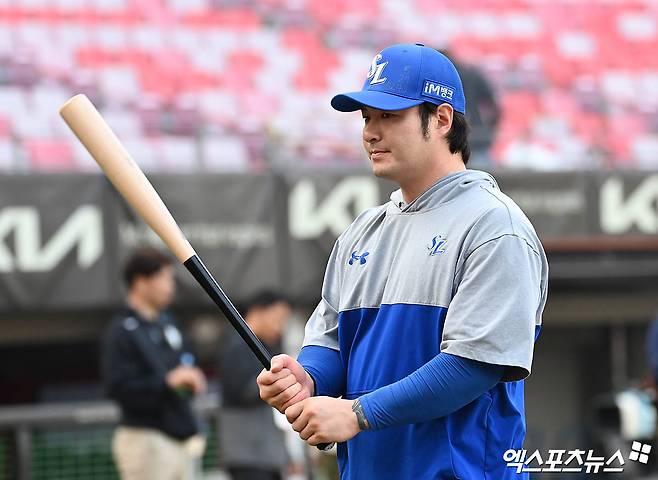 2024 시즌 23홈런을 쏘아 올리며 건재함을 과시한 삼성 라이온즈 베테랑 타자 박병호. 사진 엑스포츠뉴스 DB