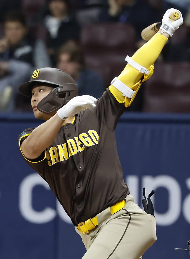 미국프로야구 메이저리그(MLB)에서 FA 자격을 얻은 김하성. 사진=AP PHOTO