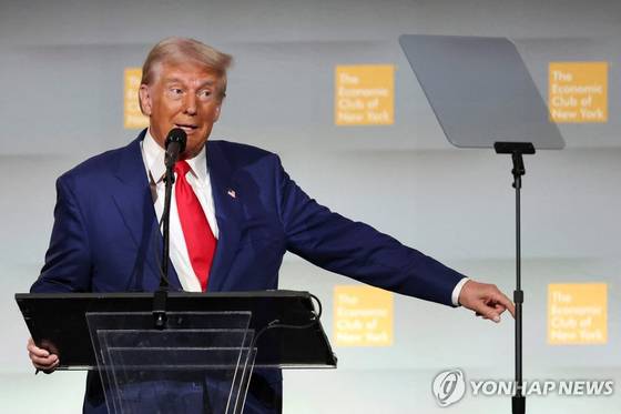 도널드 트럼프 미국 대통령 당선인 〈사진=로이터 연합뉴스〉