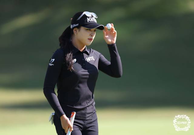 LPGA 투어 Q시리즈 퀄리파잉 최종전 4라운드에서 한국 선수 중 가장 높은 공동 7위에 오른 윤이나. 사진 제공=KLPGA