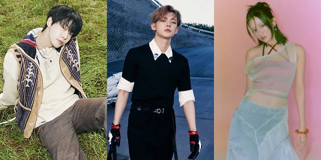 NCT 도영, 투모로우바이투게더 연준, 아이브 안유진 /사진=각 소속사
