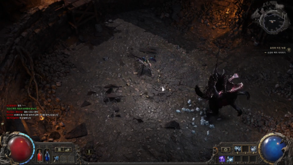 - 체력을 모두 회복하고 늑대로 다시 변신한다&nbsp;