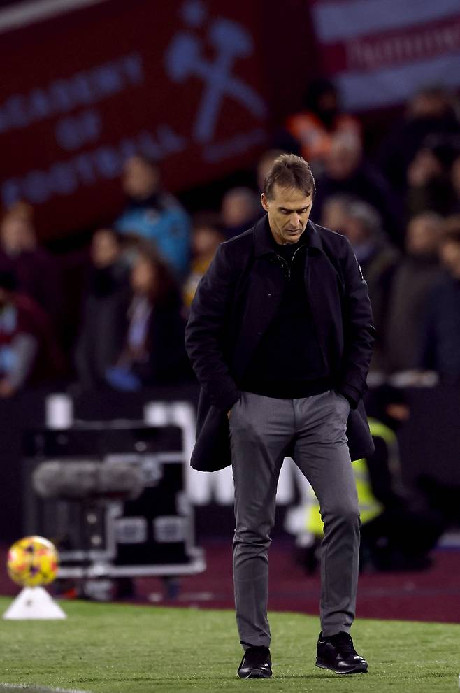 훌렌 로페테기 웨스트햄 감독. 로이터연합뉴스