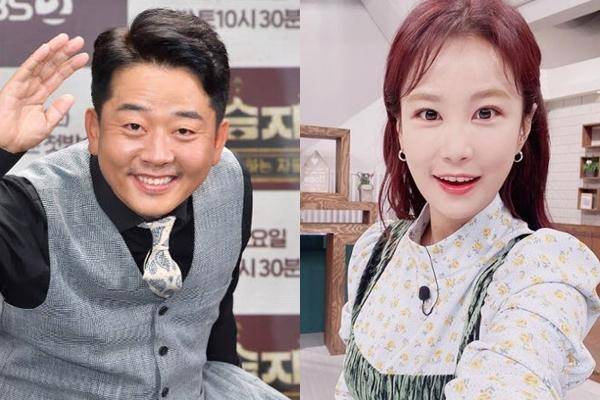 김준호 김지민이 내년 부부가 된다. KBS2, 김지민 SNS