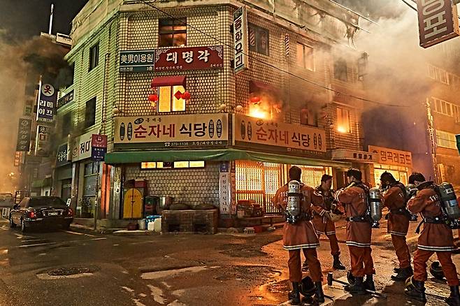 ‘소방관’ 스틸 / 사진=㈜바이포엠스튜디오 제공