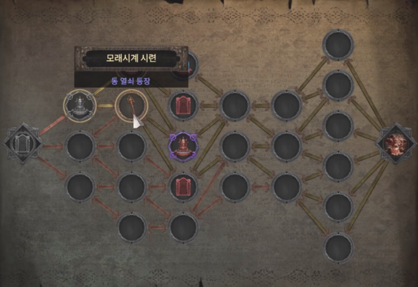 - 시련의 이름을 보고 갈지 말지를 선택할 수 있다&nbsp;