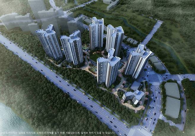 의왕월암지구 대방 디에트르 레이크파크. 대방건설 제공