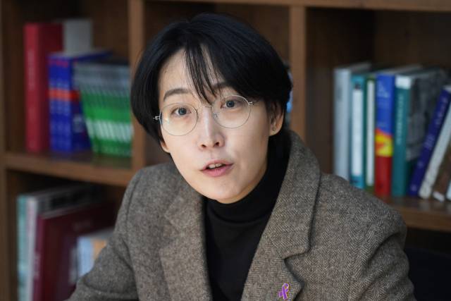 ▲장혜영 전 정의당 의원. ⓒ프레시안(박상혁)