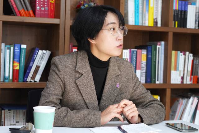 ▲장혜영 전 정의당 의원. ⓒ프레시안(박상혁)