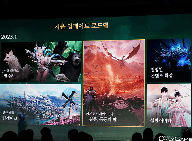 1월에 신규 클래스 '환수사'와 '카제로스 레이드 3막'이 선보여진다.