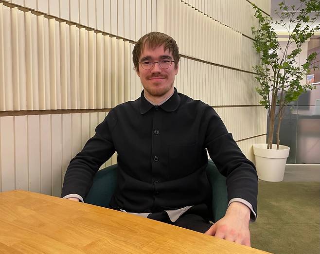 스위스 출신 건축가 팜 위드메르 팀(Pham Widner Tim·34). 최춘웅 서울대 공대 건축학과 교수와 함께 ‘초이 위드 메르 아키텍츠’(Choi Widmer Architects)라는 건축사무소를 운영한다. / 정미하 기자