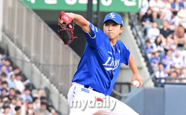 삼성 최채흥./마이데일리