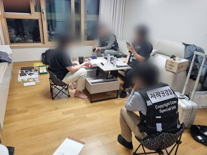 국내 최대 규모의 저작권 침해 웹사이트 '누누티비'와 '티비위키', '오케이툰' 운영자가 구속됐다./사진=뉴시스(문체부)