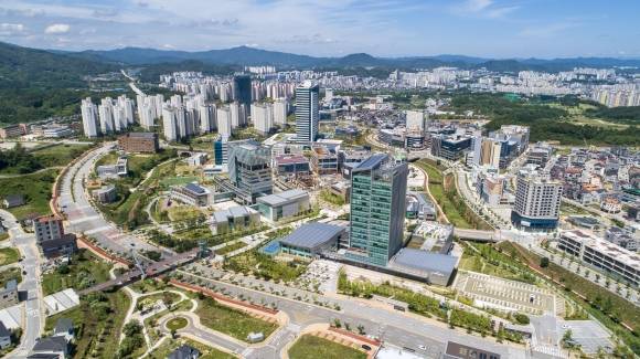 강원 원주 혁신도시 전경. 원주시 제공