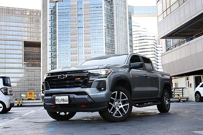 쉐보레 올 뉴 콜로라도. 사진 김학수 기자