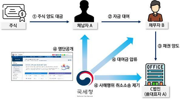 고액·상습체납 사례(국세청 제공). 2024.12.17/뉴스1