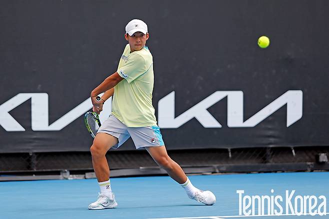 올해 주니어 호주오픈에 출전했던 정연수