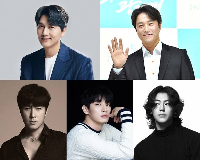 사진 제공: 이필모(개인), 최대철(KBS) 김동완(스튜디오완) 윤박(블리츠웨이스튜디오) 이석기(에디드엔)