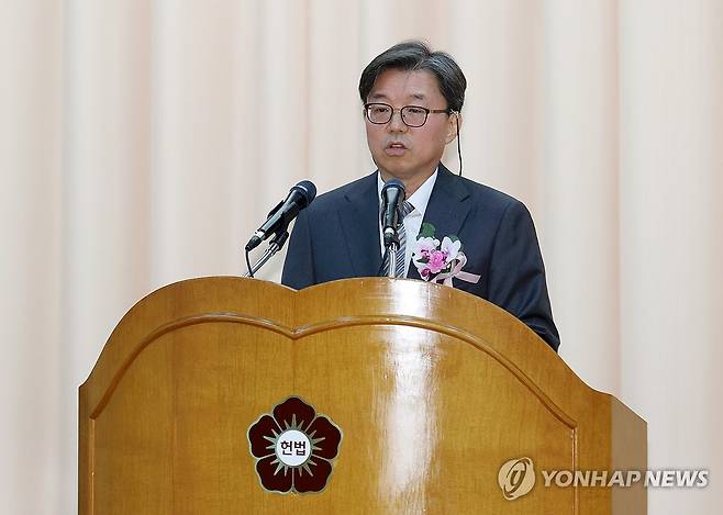 김정원 헌법재판소 사무처장 [연합뉴스 자료사진]