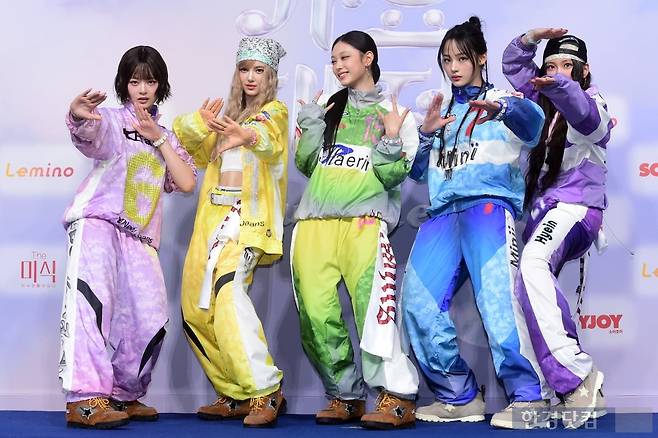 그룹 뉴진스/사진=변성현 한경닷컴 기자 byun84@hankyung.com