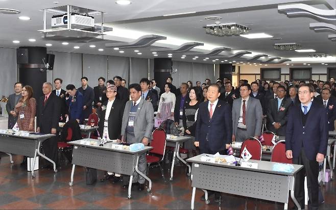 2024 네팔 부산 투자세미나 장면. [사진=임순택 기자]