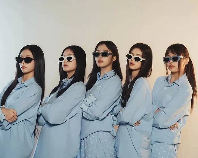 뉴진스. SNS 캡처