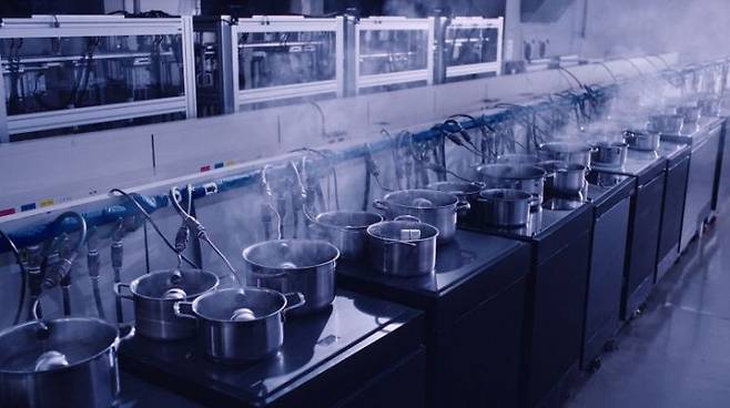 삼성전자 가전제품 내구수명 시험. 사진=삼성전자 제공