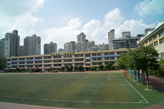 한 초등학교 전경. 이미지는 기사와 관련 없음. [게티이미지 제공]
