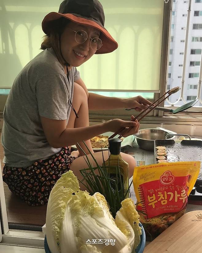 유튜버 엄은향이 올린 임영웅 ‘뭐요’ 패러디 게시물. 인스타그램 캡처
