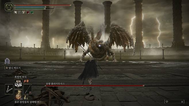 '엘든 링'의 보스전 [게임 화면 캡처]