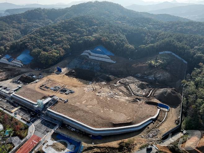 (가칭)용신고 건립 예정 부지 전경.(용인시 제공)