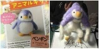 망한 양모펠트 인형만들기 대결jpg