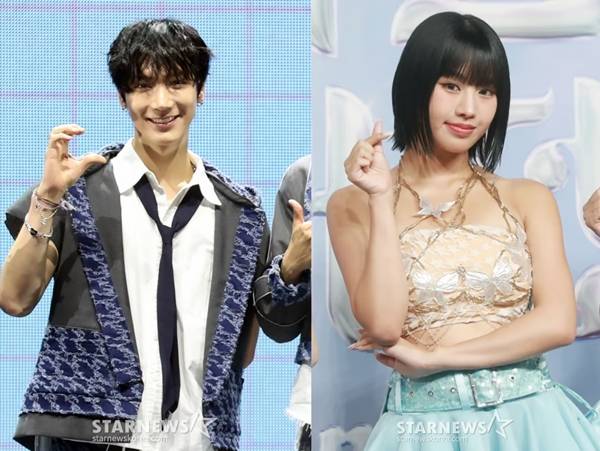 WayV의 텐과 키스 오브 라이프의 나띠./사진=스타뉴스 DB