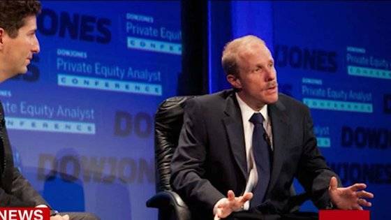 도널드 트럼프 대통령 당선인이 22일(현지시간) 국방부 부장관으로 지명한 스티븐 파인버그 전 정보자문위원장. 사진 유튜브 캡처