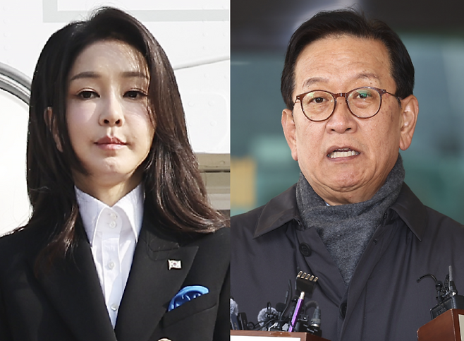 (왼쪽부터) 윤석열 대통령 부인 김건희 여사, 석동현 변호사 / 사진=매일경제 DB, 연합뉴스