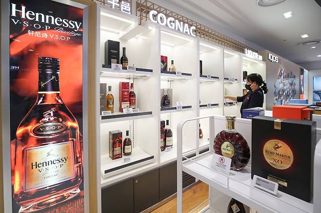 [서울 시내 한 면세점 모습. [뉴시스]